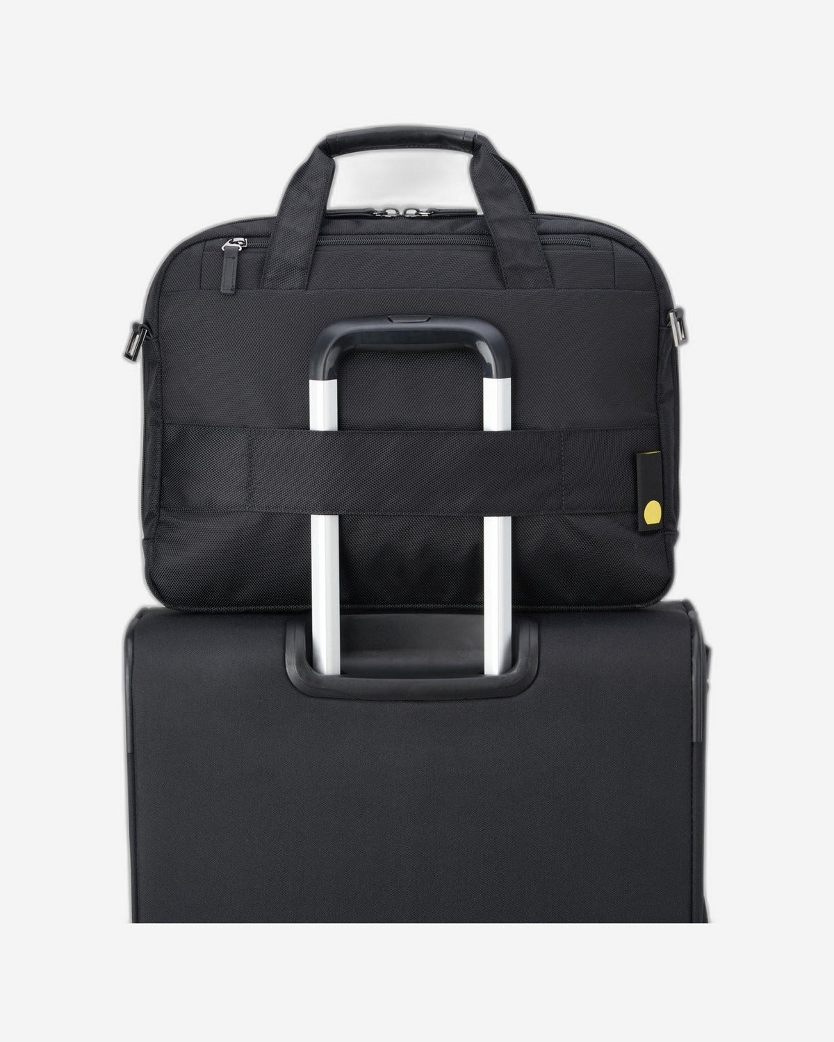 Delsey Paris Wagram 1 Comparment Satchel Breifecase 15.6 inch Black