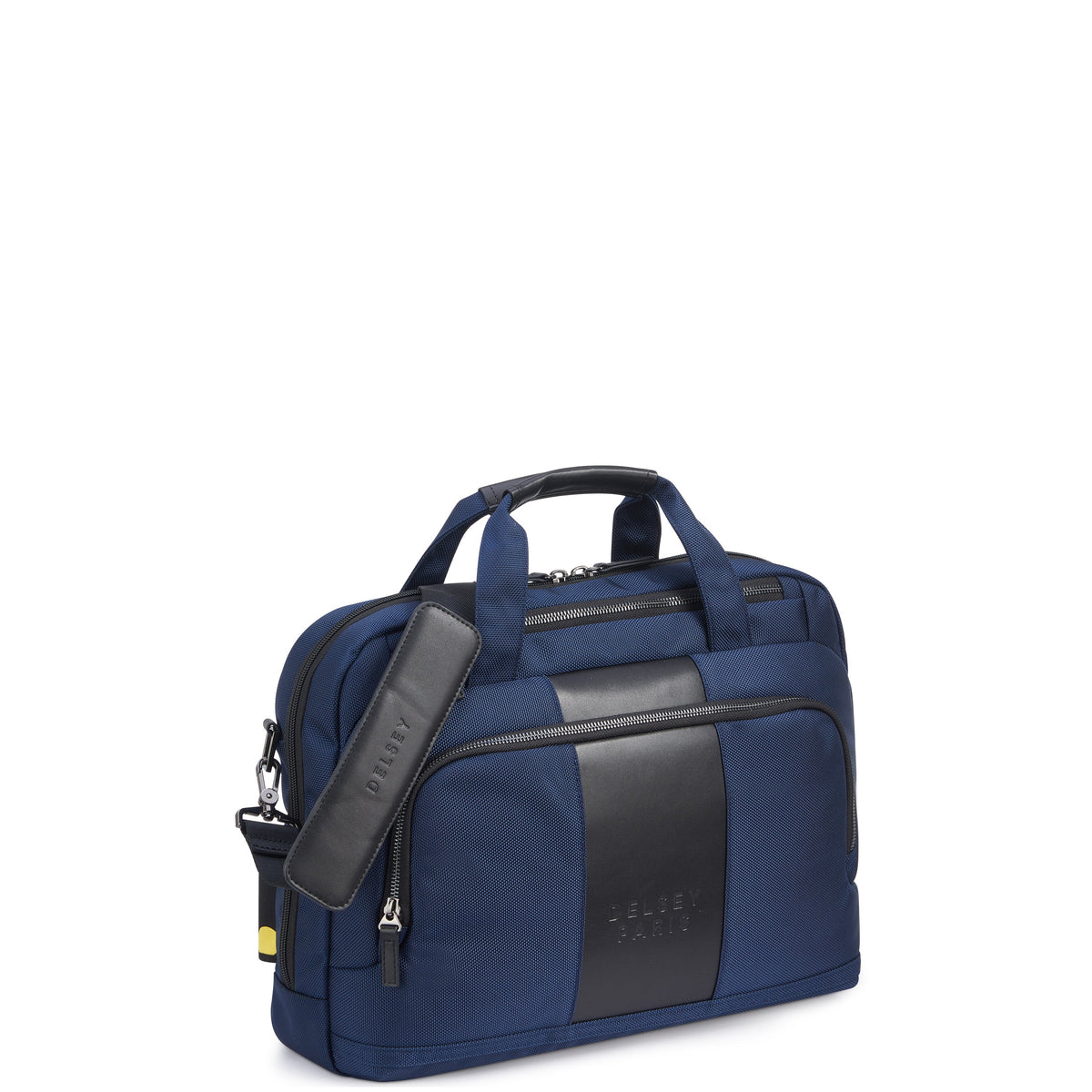 Delsey Paris Wagram 1 Comparment Satchel Breifecase 15.6 inch Blue