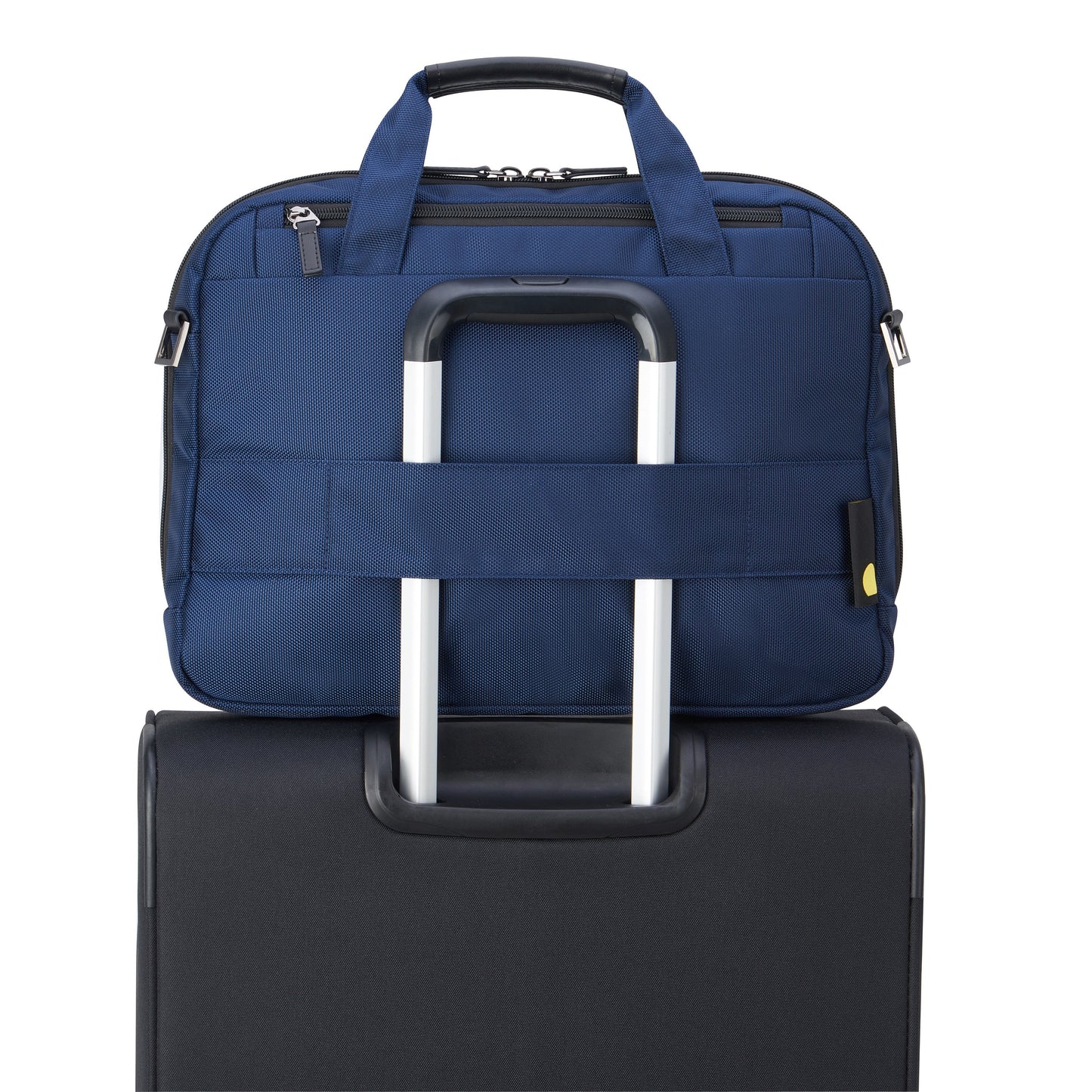 Delsey Paris Wagram 1 Comparment Satchel Breifecase 15.6 inch Blue