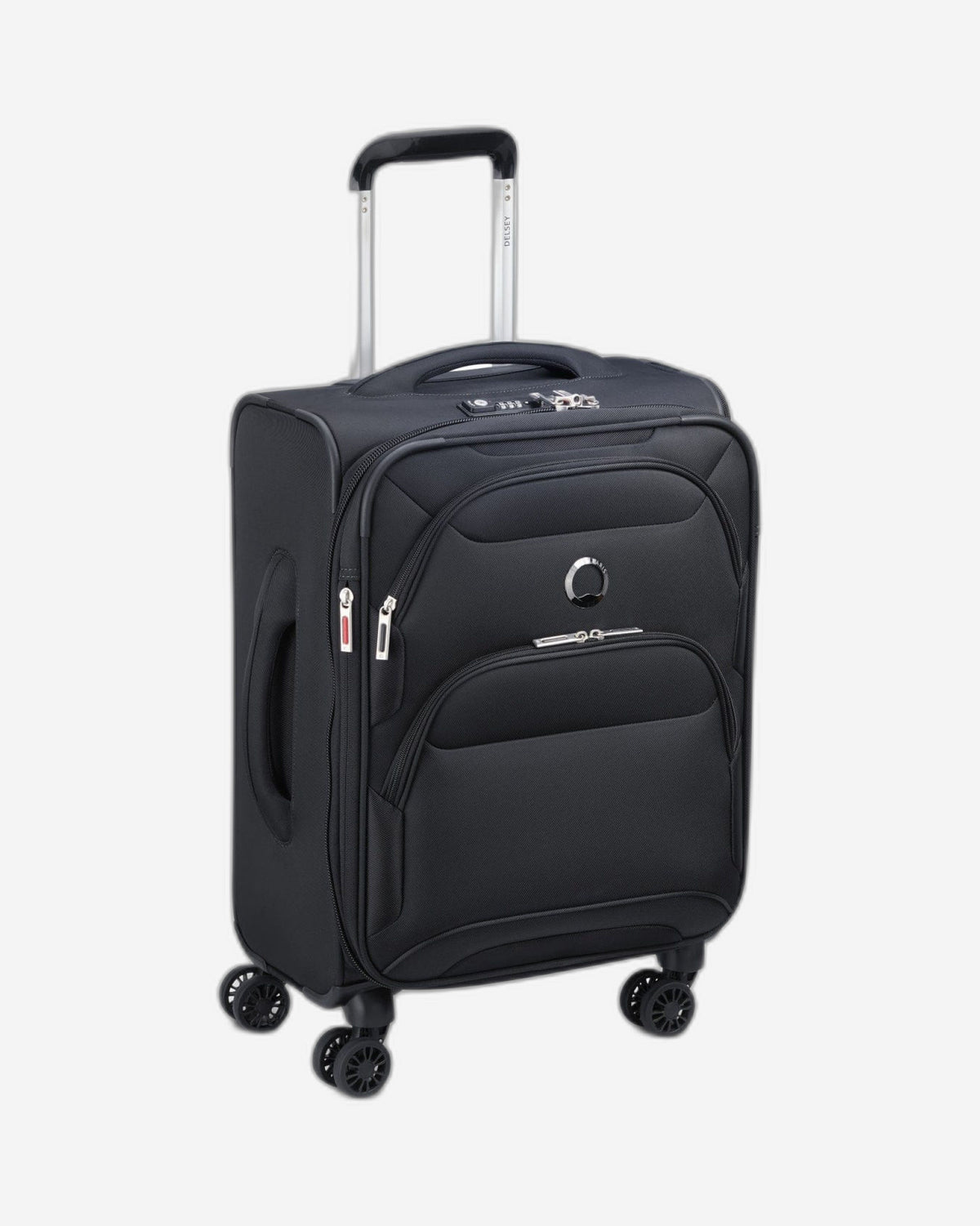 Delsey Paris Sky Max 2.0 Expandable 55cm Black Luggage