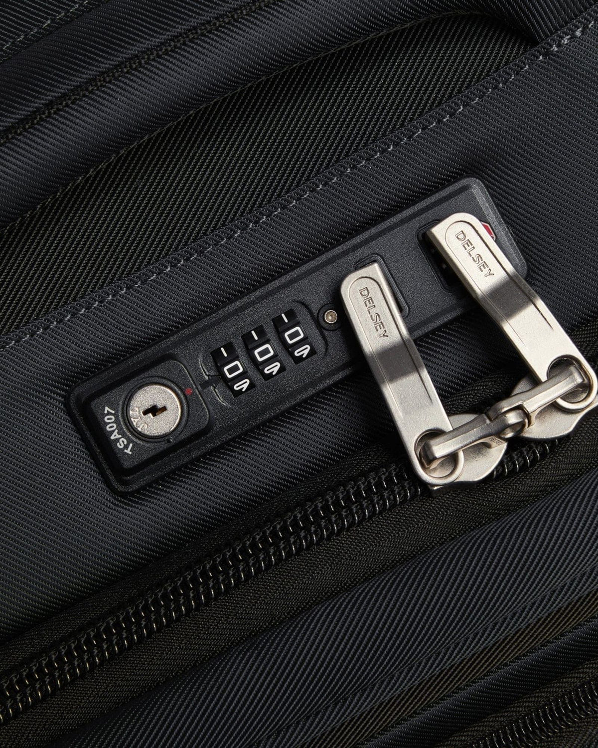 Delsey Paris Sky Max 2.0 Expandable 55cm Black Luggage