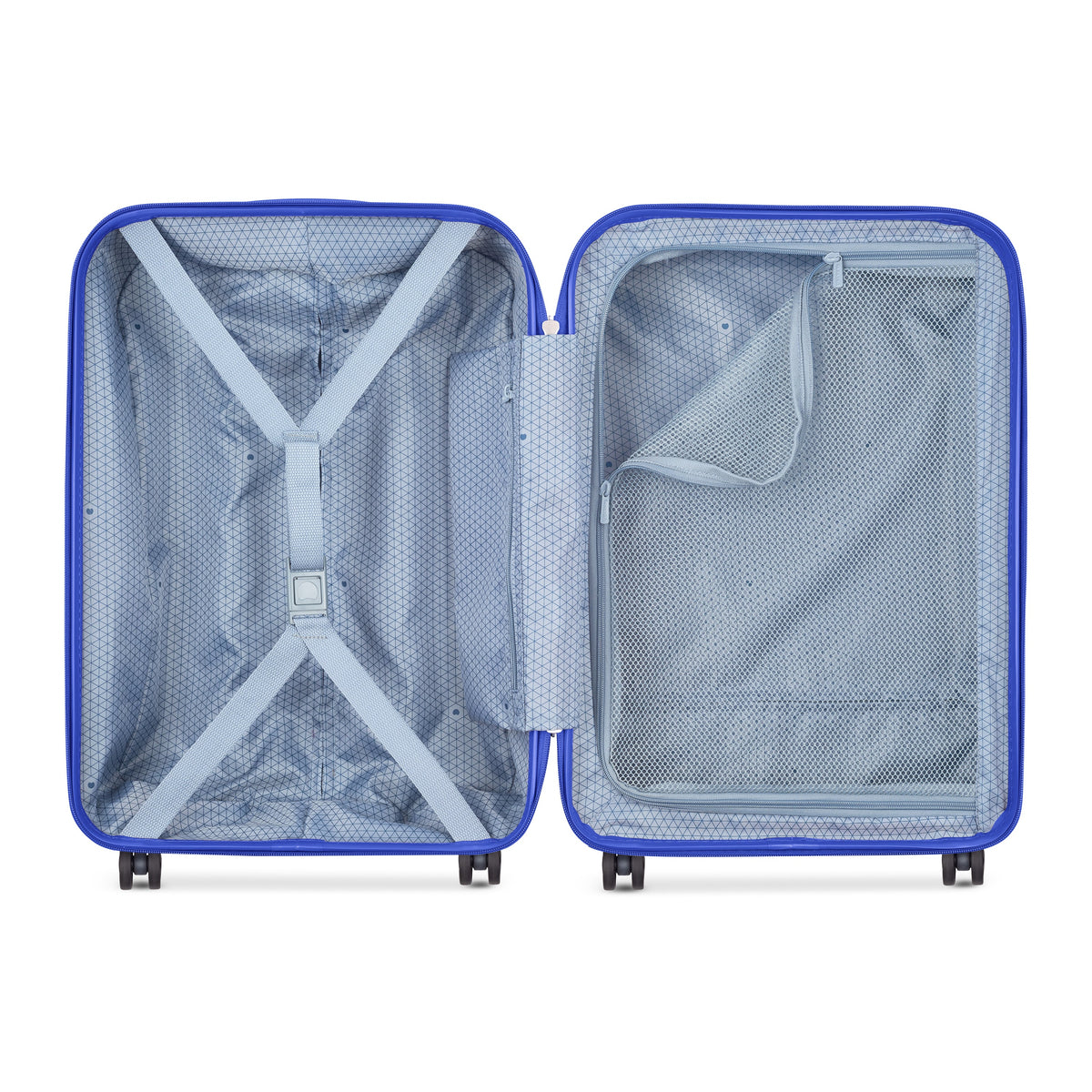 Delsey Paris Lagos Hardcase 55cm Deep Blue Luggage
