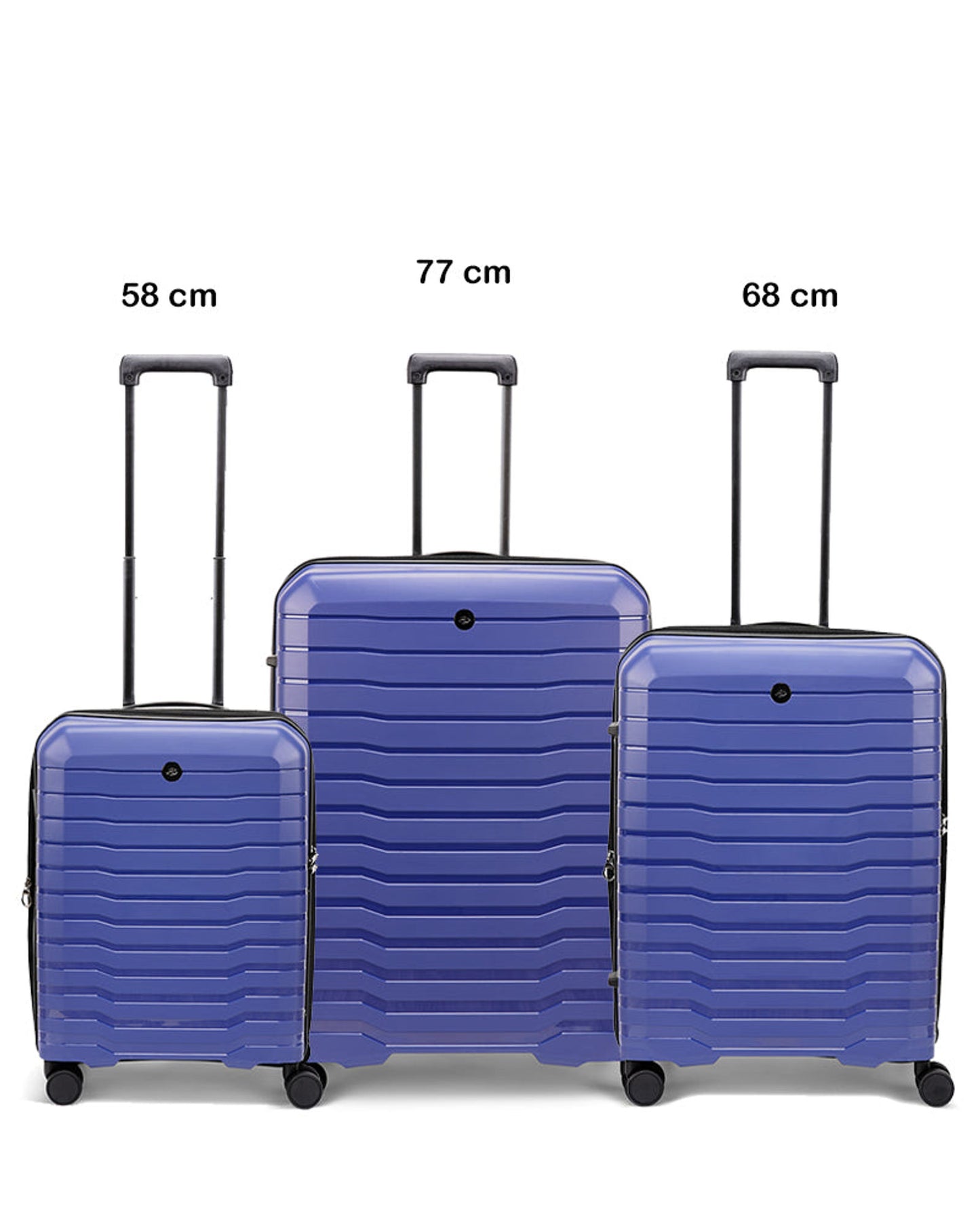 Echolac Lordnorth Expandable 58+68+77cm Turkish Tile Luggage Set