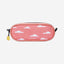 Delsey Paris BTS 2023 Top Zip Opening 2 Compartment Pink Printing Pencil Case