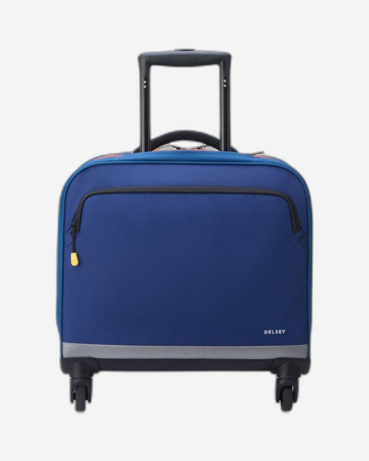 Delsey Paris BTS 2023 4 Wheel 15.6 Inch Blue Wheeled School Bag