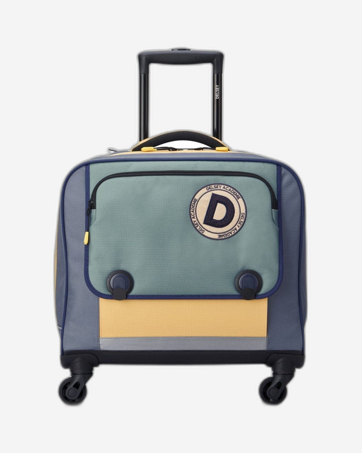 Delsey Paris BTS 2023 4 Wheel 15.6 Inch Cactus Wheeled School Bag