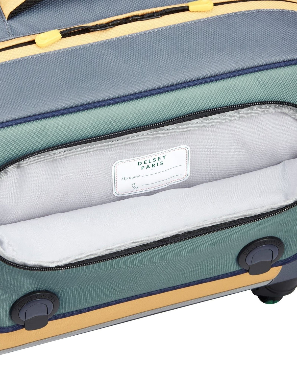 Delsey Paris BTS 2023 4 Wheel 15.6 Inch Cactus Wheeled School Bag