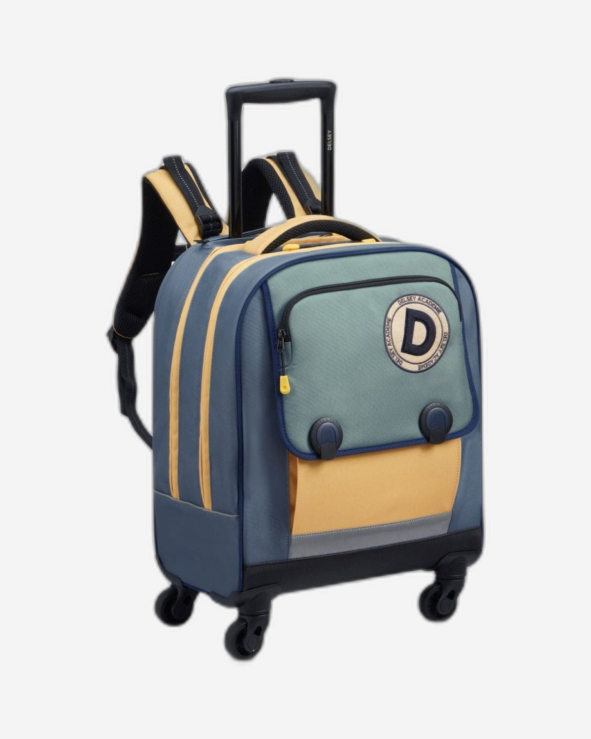 Delsey Paris BTS 2023 4 Wheel 15.6 Inch Cactus Wheeled Backpack