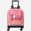 Delsey Paris BTS 2023 4 Wheel 15.6 Inch Pink Printing Wheeled Backpack
