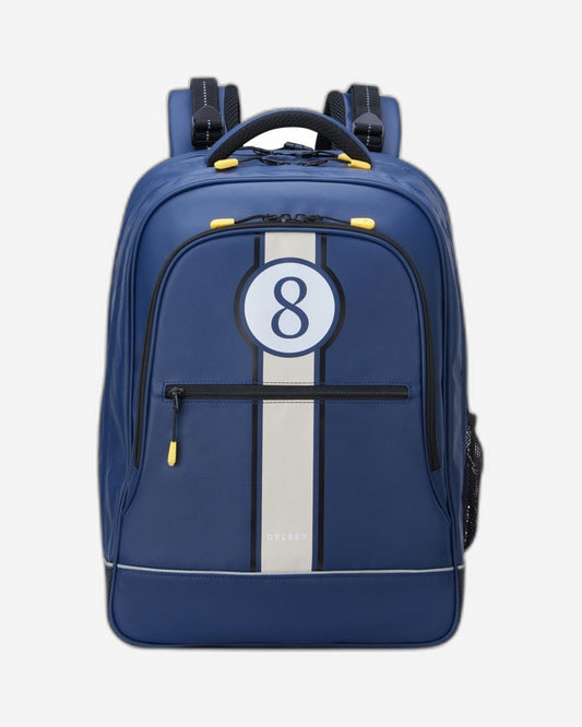 Delsey Paris BTS 2023 2 Compartment Backpack - 15.6" Blue Printing - 00338962112
