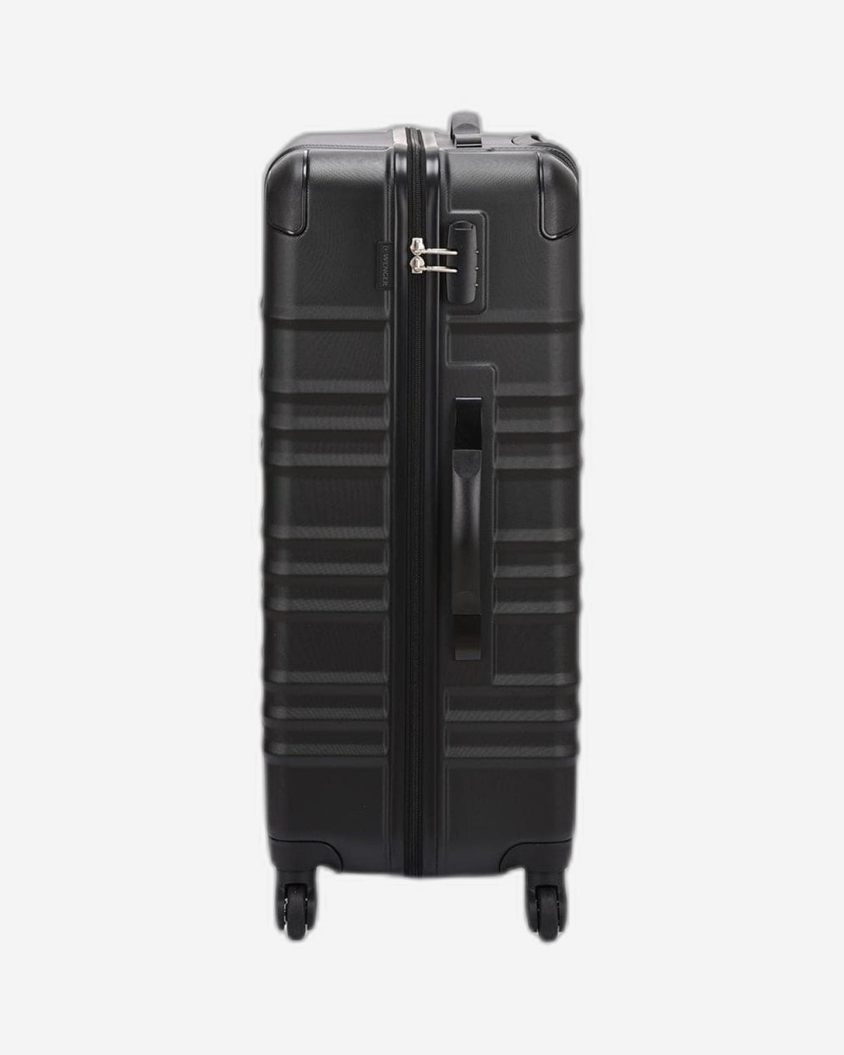 Wenger Amplar 3 Piece 53+65+75cm Hardside Non-Expandable Check-In Luggage Trolley Set Black - 653149