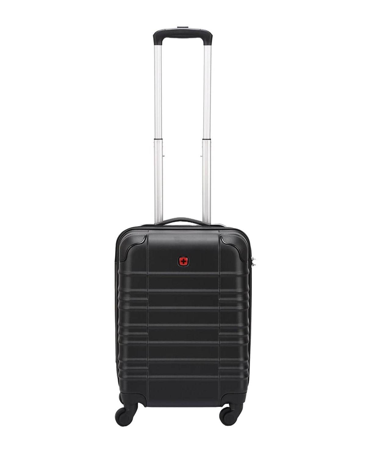 Wenger Amplar 3 Piece 53+65+75cm Hardside Non-Expandable Check-In Luggage Trolley Set Black - 653149
