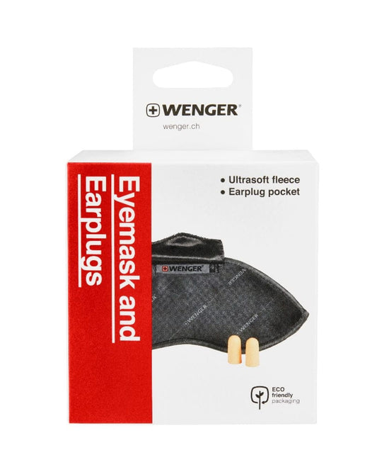 Wenger Eyemask & Earplugs Black - 611886