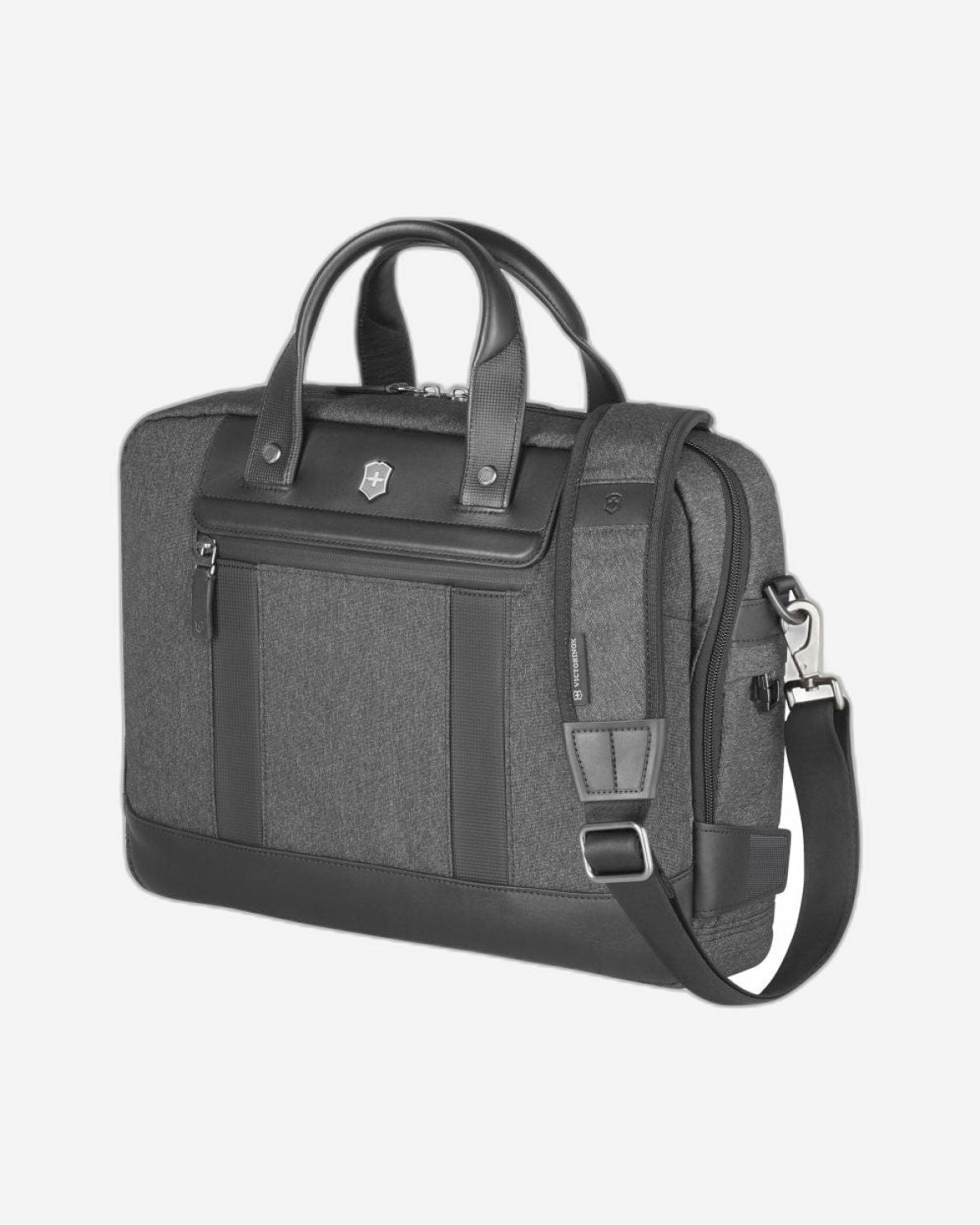 Victorinox Architecture Urban2 12.2 inch Briefcase Melange Grey/Black - 611956