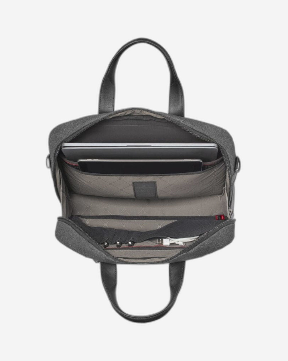 Victorinox Architecture Urban2 12.2 inch Briefcase Melange Grey/Black - 611956