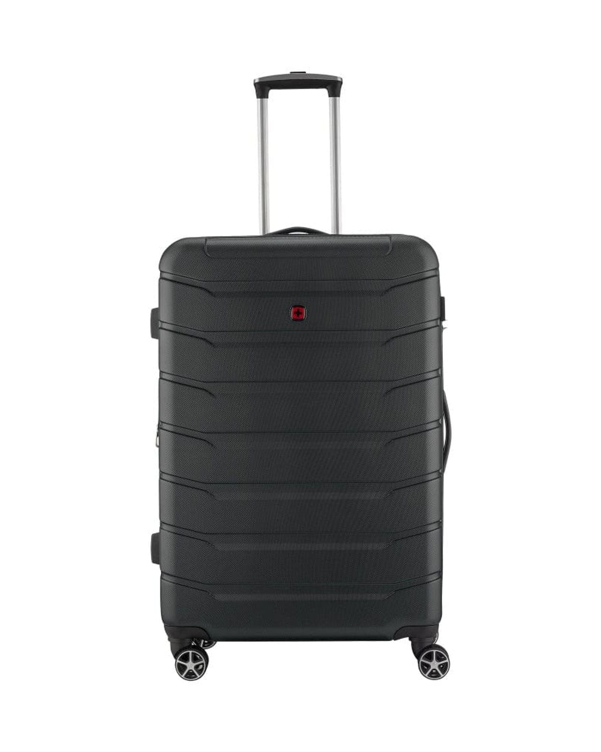 Wenger Vaiana Medium Hardside Expandable 78cm Check-In Luggage Trolley Black - 612355