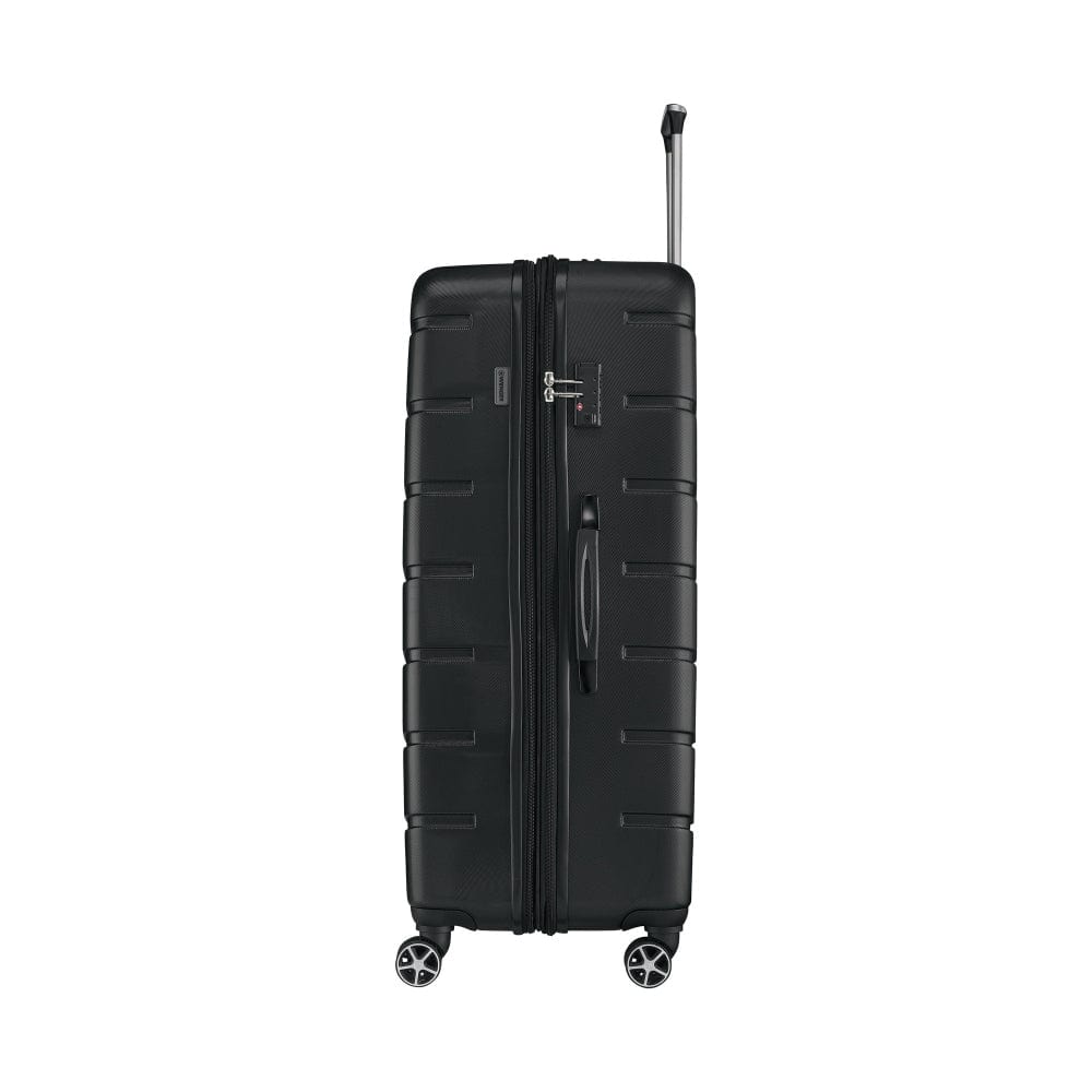Wenger Vaiana Large Hardside Expandable 87Cm Check-In Luggage Trolley Black - 612357
