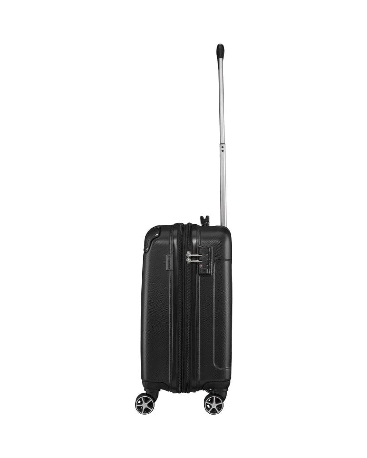 Wenger Protector Carry-On Hardside Expandable 55cm Cabin Luggage Trolley Black - 612361