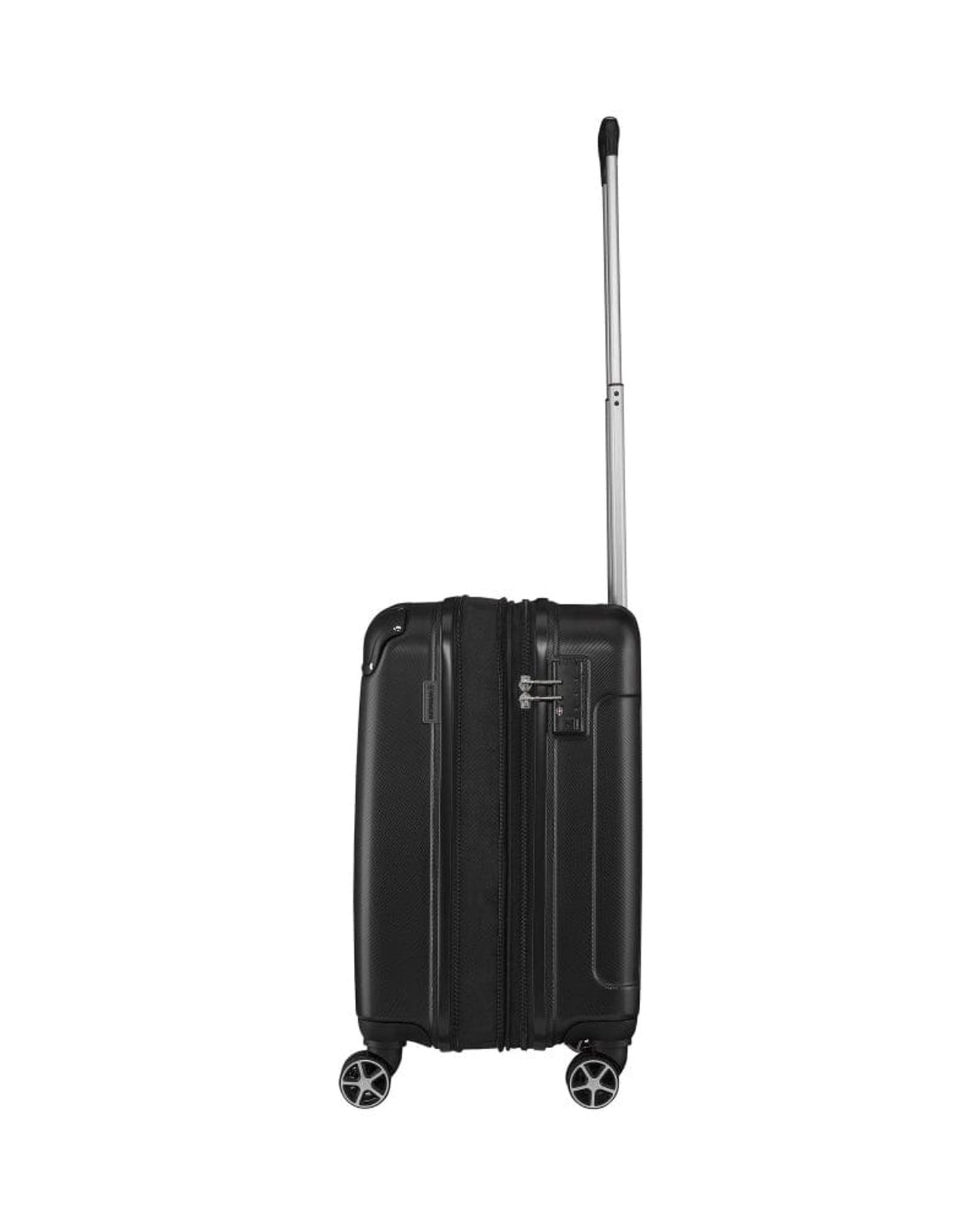 Wenger Protector Carry-On Hardside Expandable 55cm Cabin Luggage Trolley Black - 612361