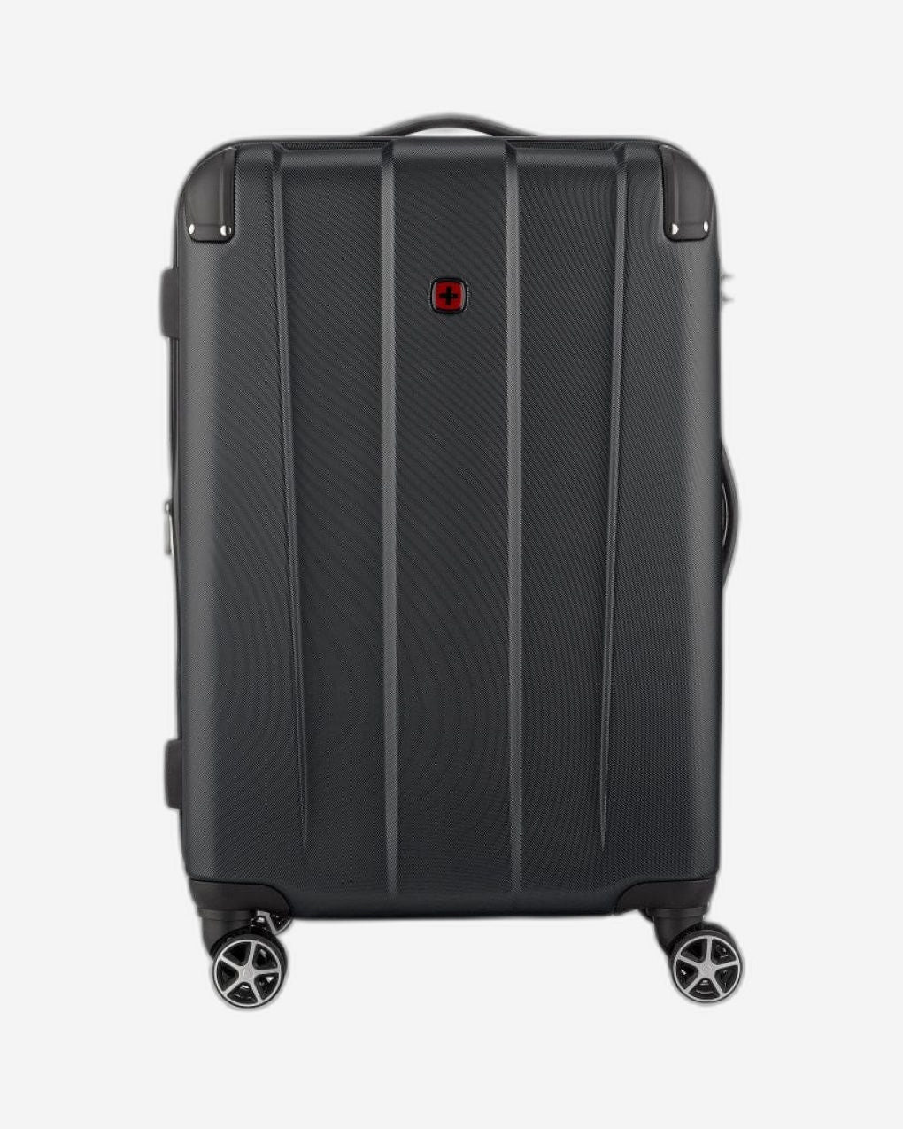 Wenger Protector Medium Hardside Expandable 67cm Check-In Luggage Trolley Black - 612363