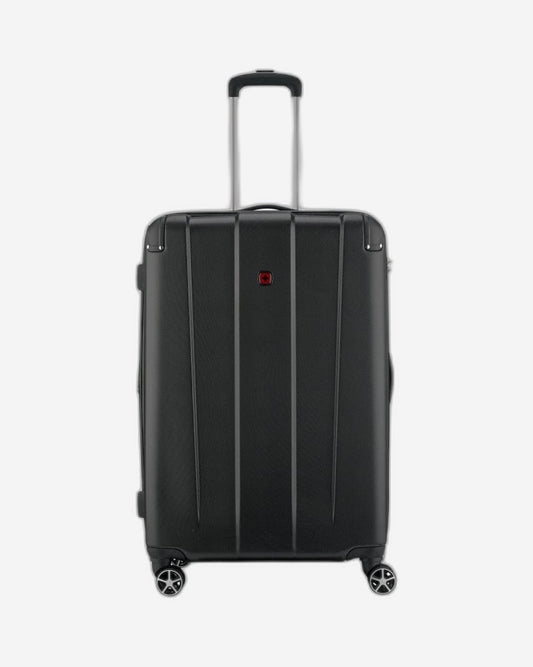 Wenger Protector Large Hardside Expandable 76cm Check-In Luggage Trolley Black - 612365