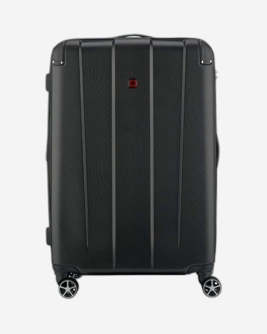 Wenger Protector Large Hardside Expandable 76cm Check-In Luggage Trolley Black - 612365