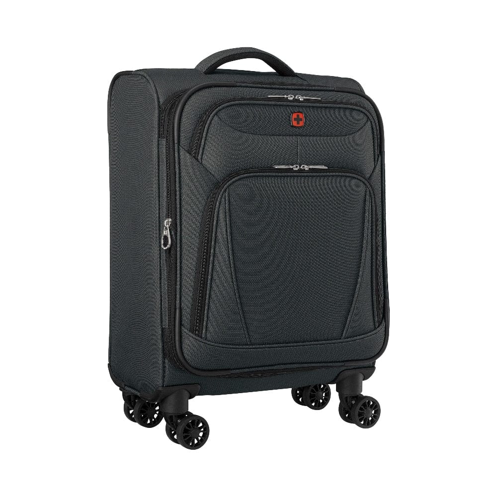 Wenger Beaumont Lite Carry-On Softside Expandable 57cm Cabin Luggage Trolley Black - 612381