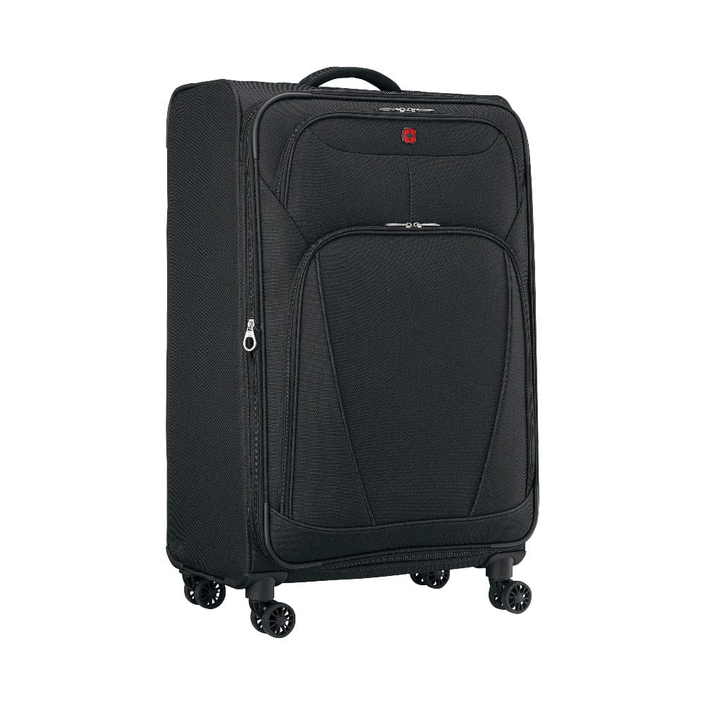 Wenger Beaumont Lite  Medium Softside Expandable 80cm Check-In Luggage Trolley Black - 612383