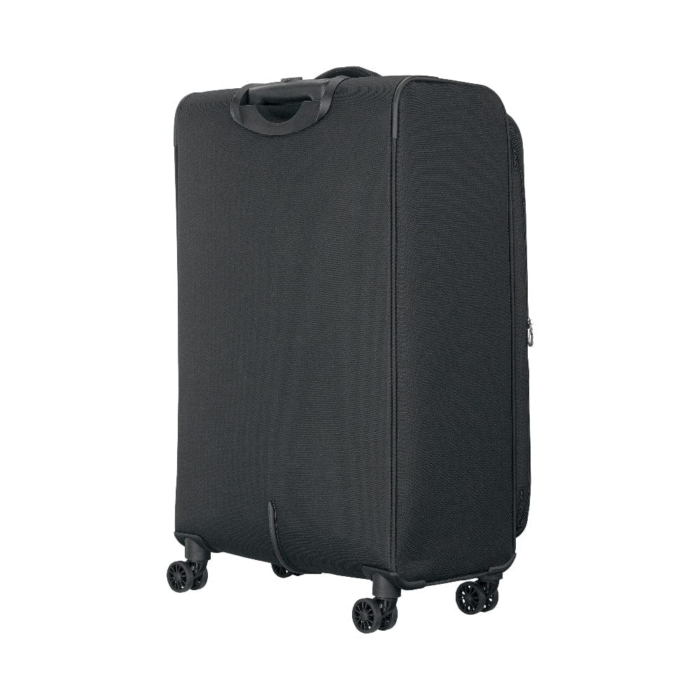 Wenger Beaumont Lite  Medium Softside Expandable 80cm Check-In Luggage Trolley Black - 612383