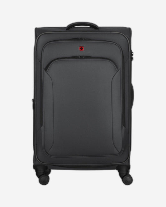 Wenger Vibrave 68cm Softcase 4 Double Wheel Expandable Check-In Luggage Trolley Anthra - 612554