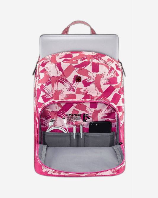 Wenger Crango 16 Inch Laptop School Backpack Pink - 653102