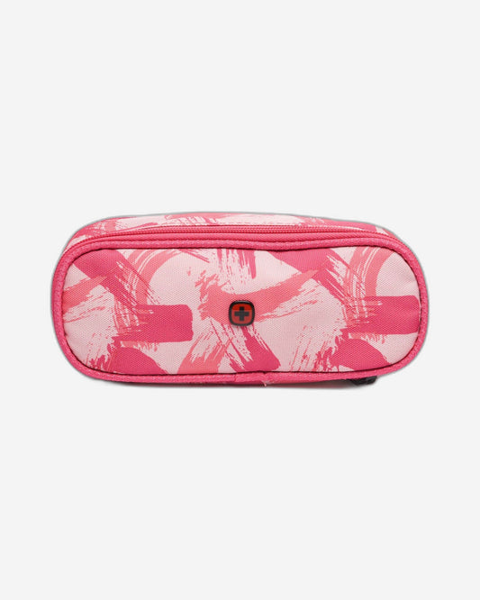 Wenger Back To School One-Compartment School Pencil Case Pink - 653111