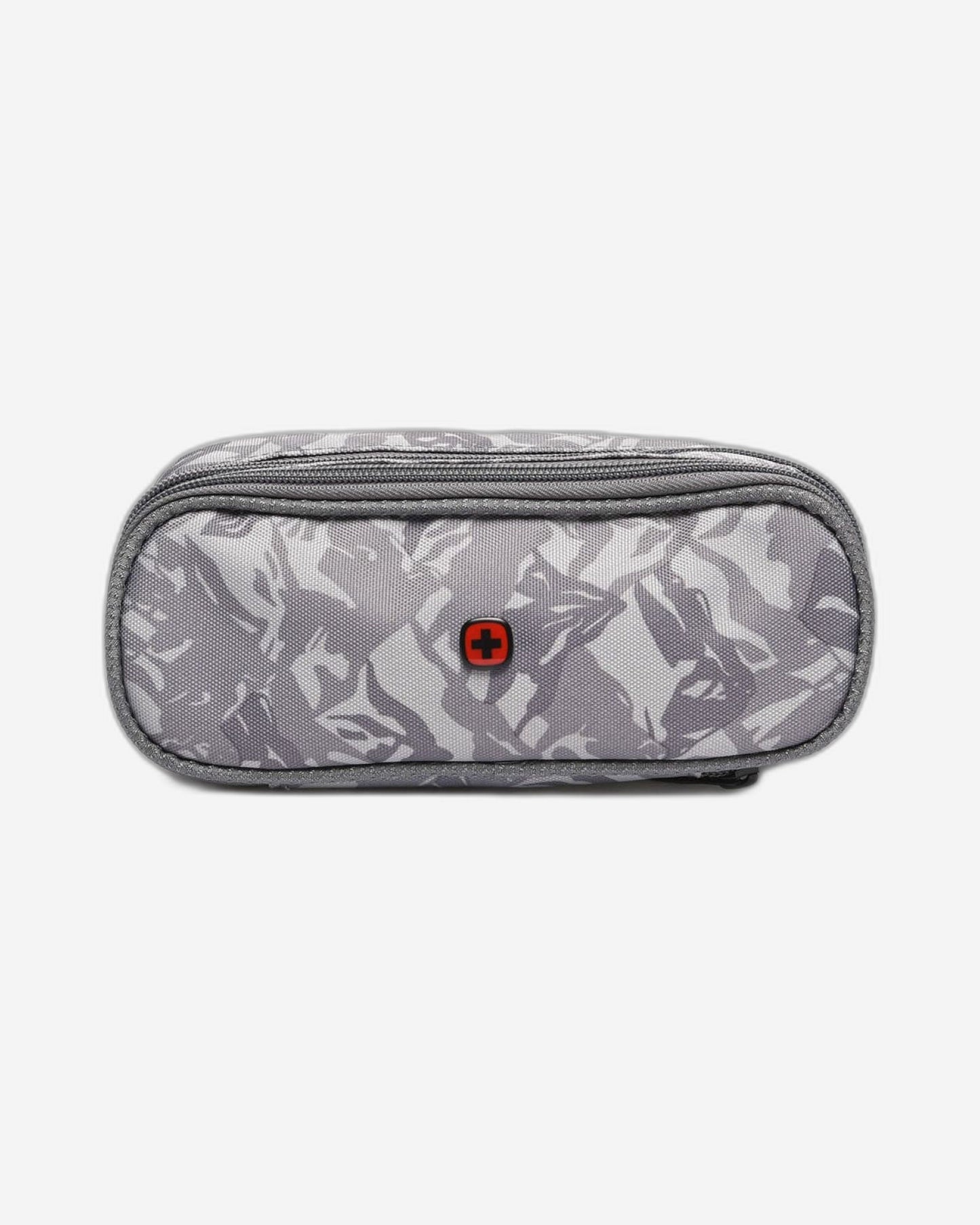 Wenger Back To School Two-Compartment School Pencil Case Grey - 653112
