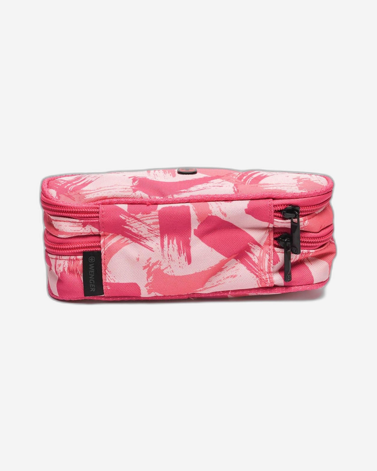 Wenger Two-Compartment School Pencil Case Pink School 653114