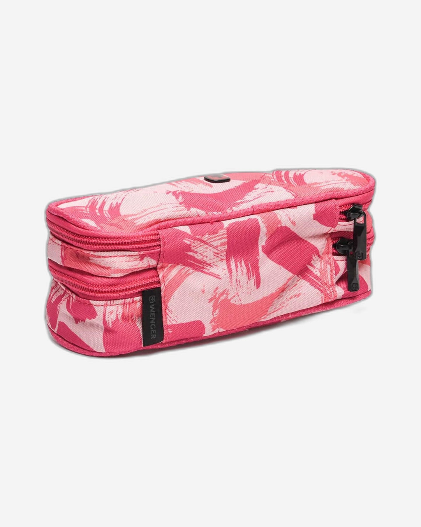 Wenger Two-Compartment School Pencil Case Pink School 653114
