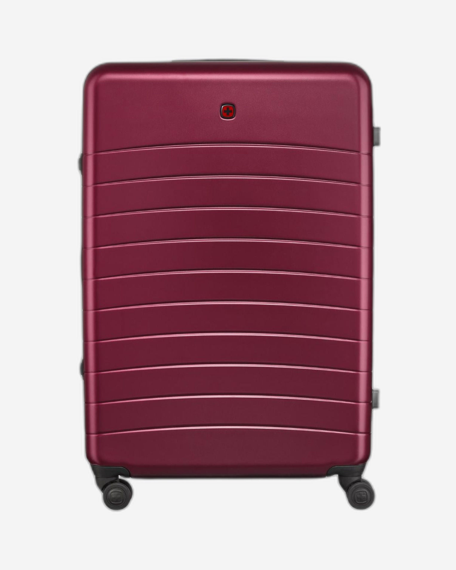 Buy Wenger Rayl PC Hardside 82cm Check-In Luggage Trolley Burgundy ...