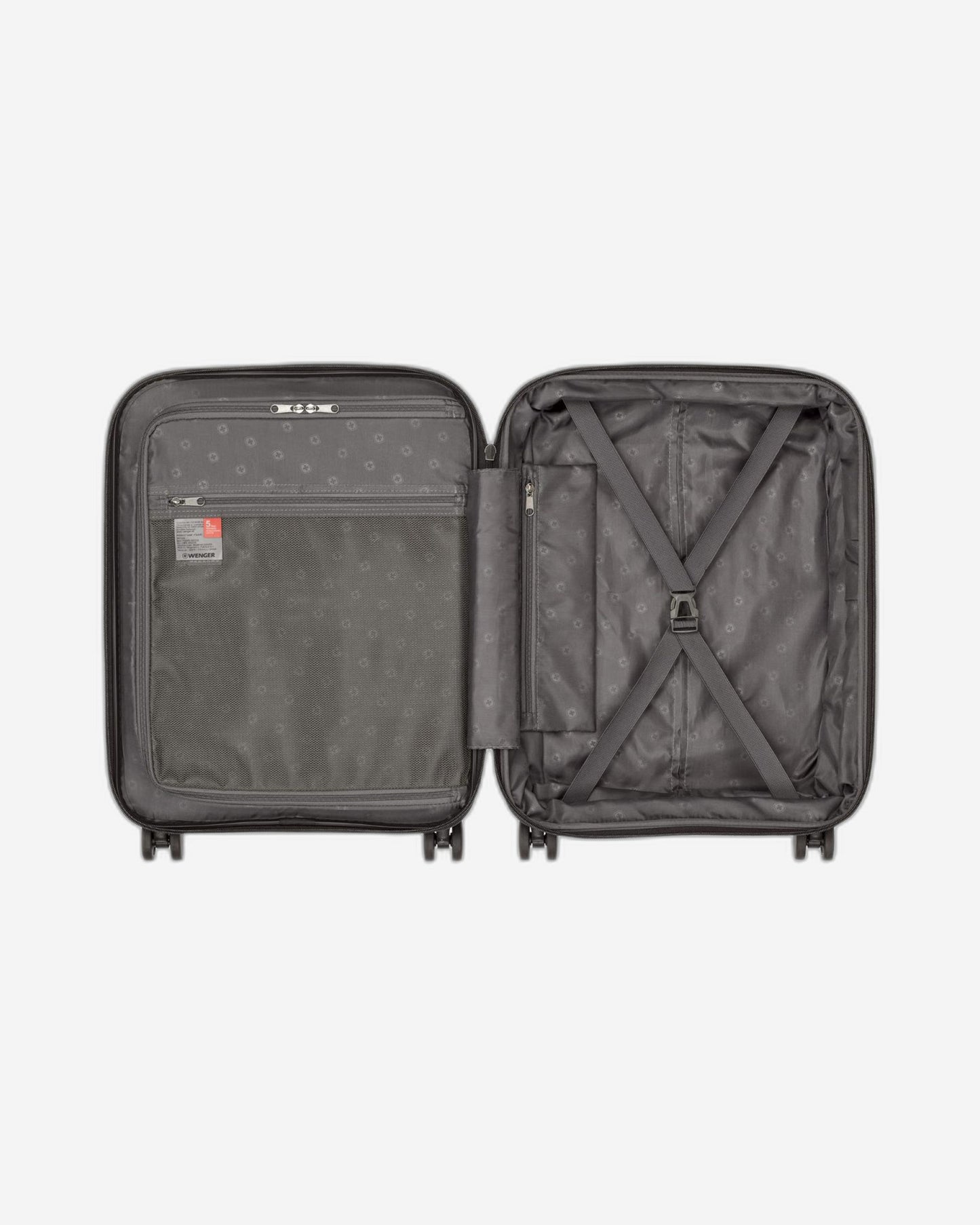 Wenger Optimo Hardside Expandable 57cm Cabin Luggage Trolley Brown