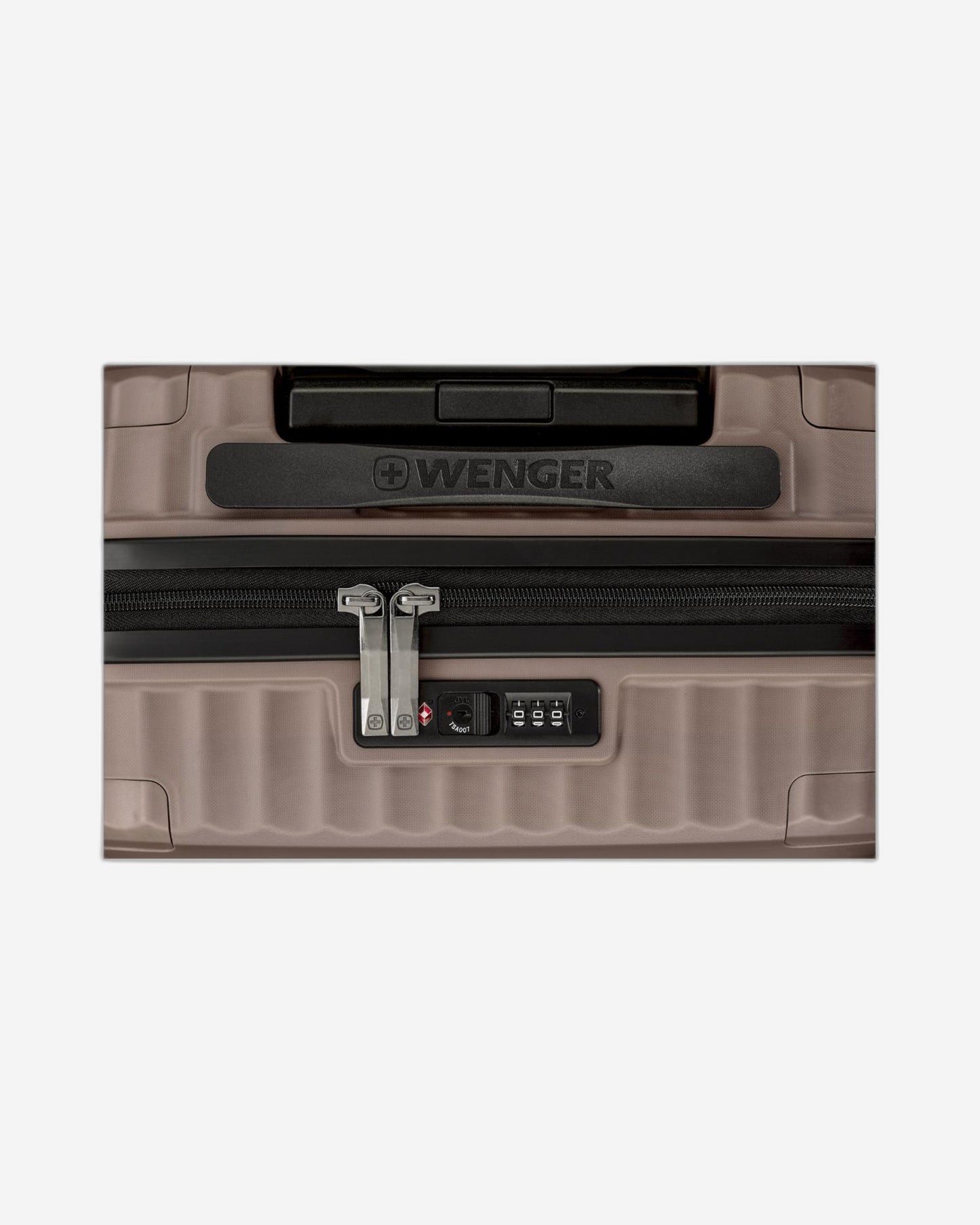 Wenger Optimo Hardside Expandable 57cm Cabin Luggage Trolley Brown