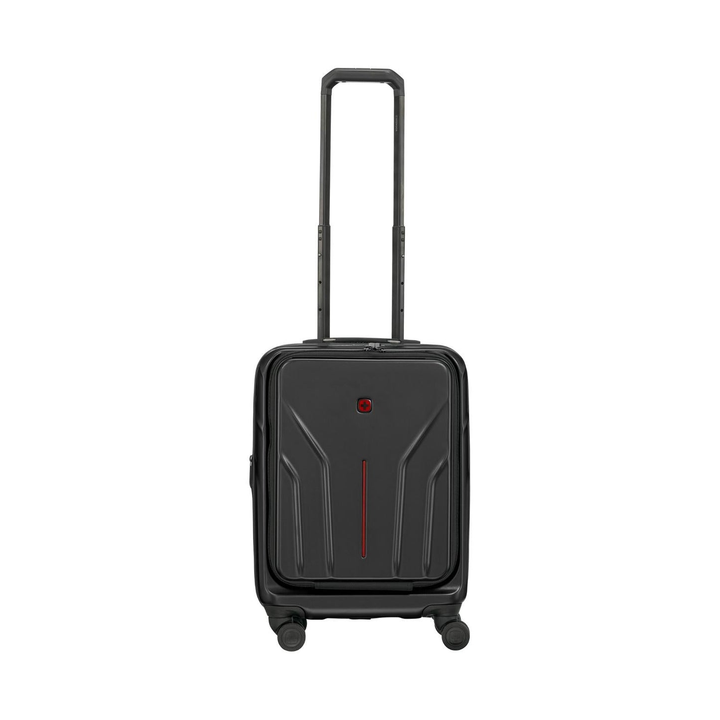 Wenger Amplix Hardside Expandable 55cm Cabin Luggage Trolley Black