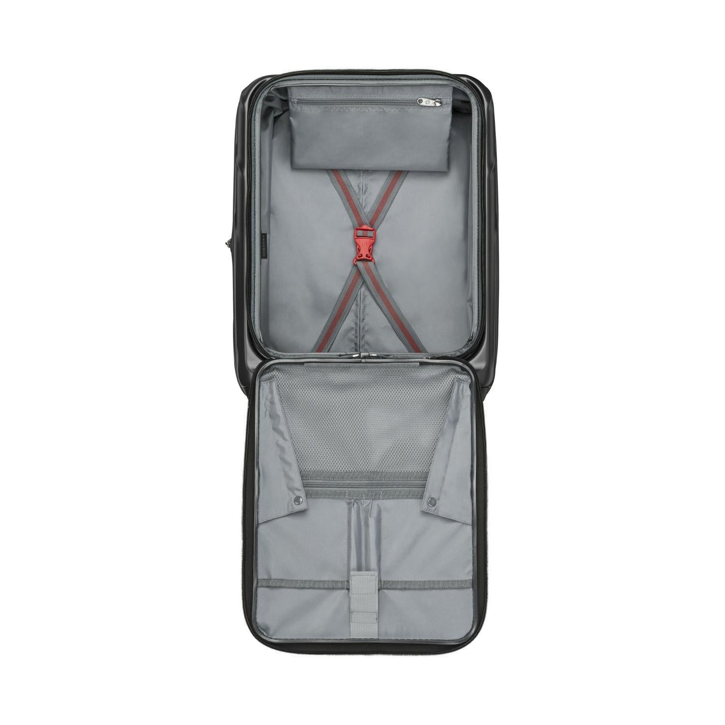 Wenger Amplix Hardside Expandable 55cm Cabin Luggage Trolley Black