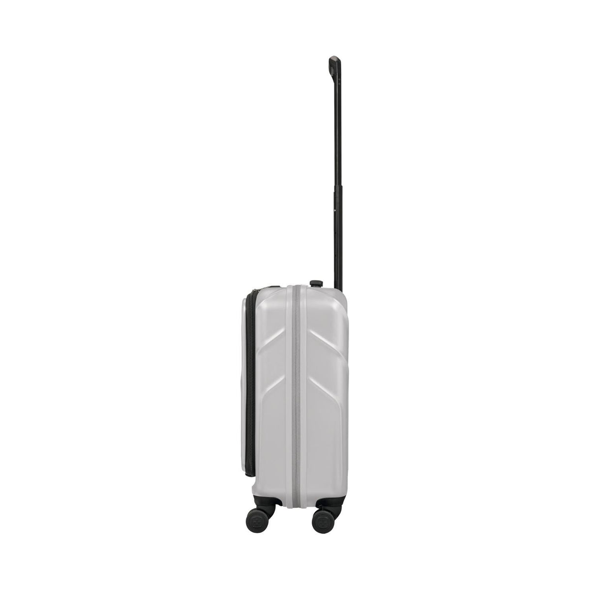 Wenger Amplix Hardside Expandable 55cm Cabin Luggage Trolley silver