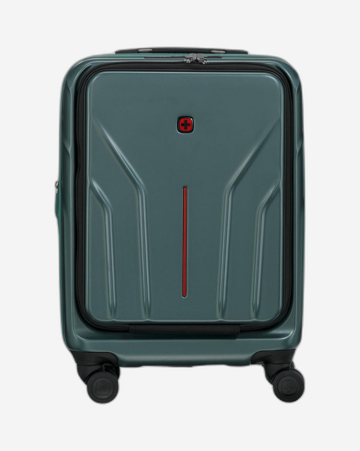 Wenger Amplix Hardside Expandable 55cm Cabin Luggage Trolley Deep lake