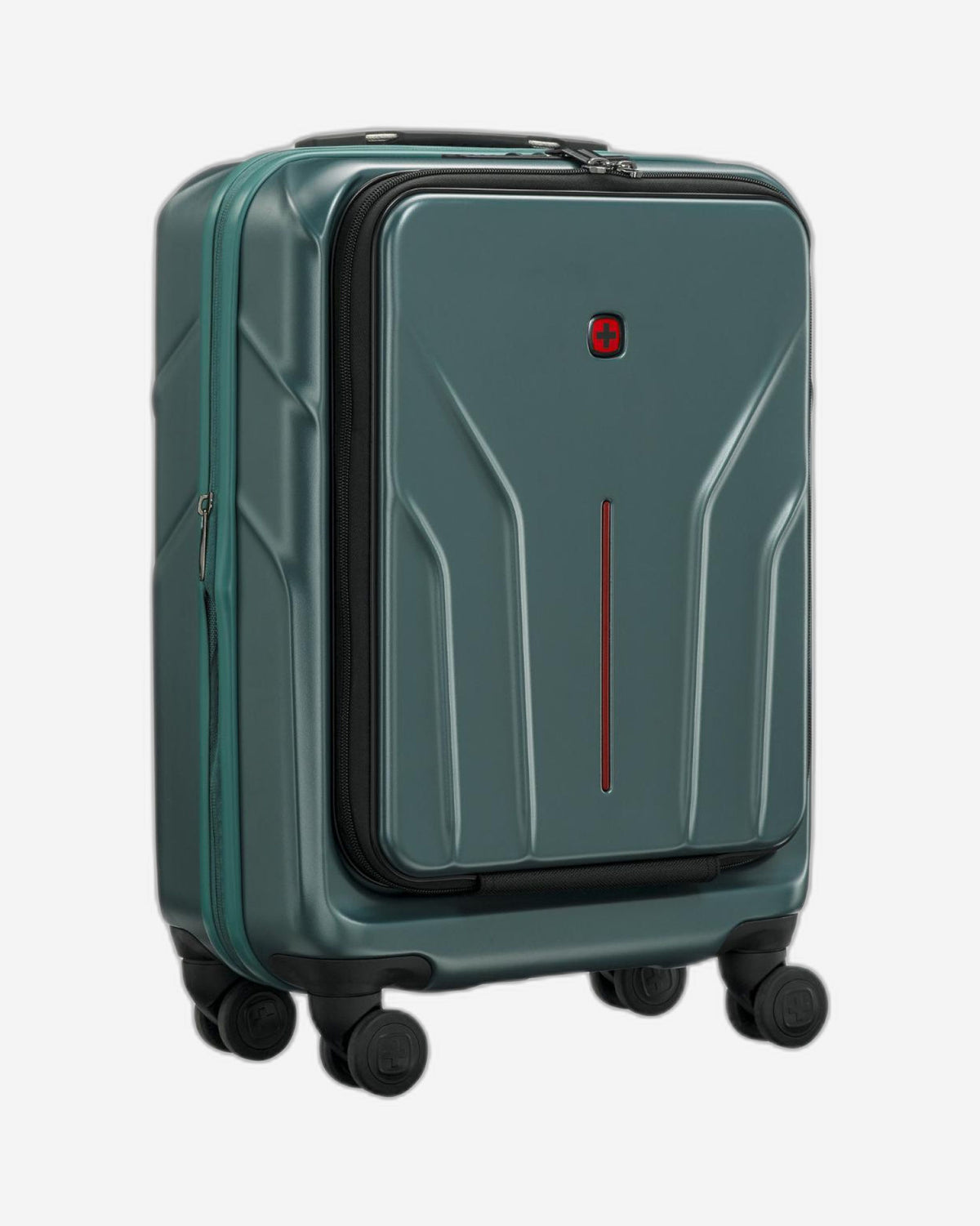 Wenger Amplix Hardside Expandable 55cm Cabin Luggage Trolley Deep lake