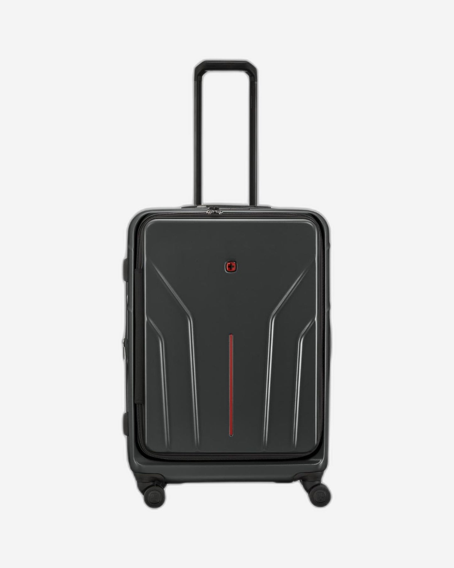 Wenger Amplix Hardside Expandable 69cm Check-In Luggage Trolley Black