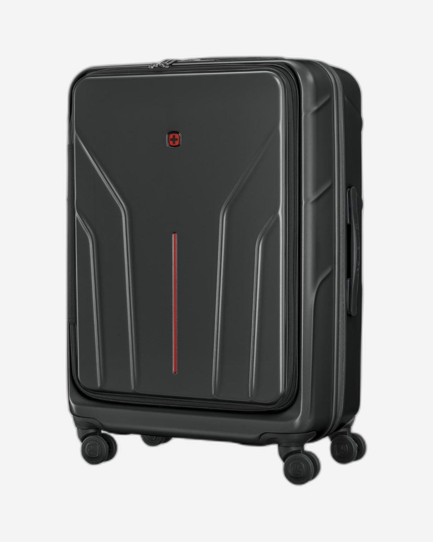 Wenger Amplix Hardside Expandable 69cm Check-In Luggage Trolley Black