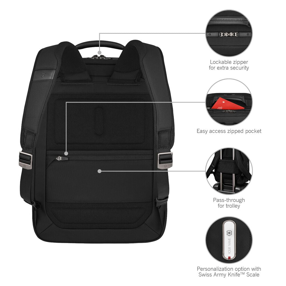 Victorinox Mythic Deluxe Backpack Black