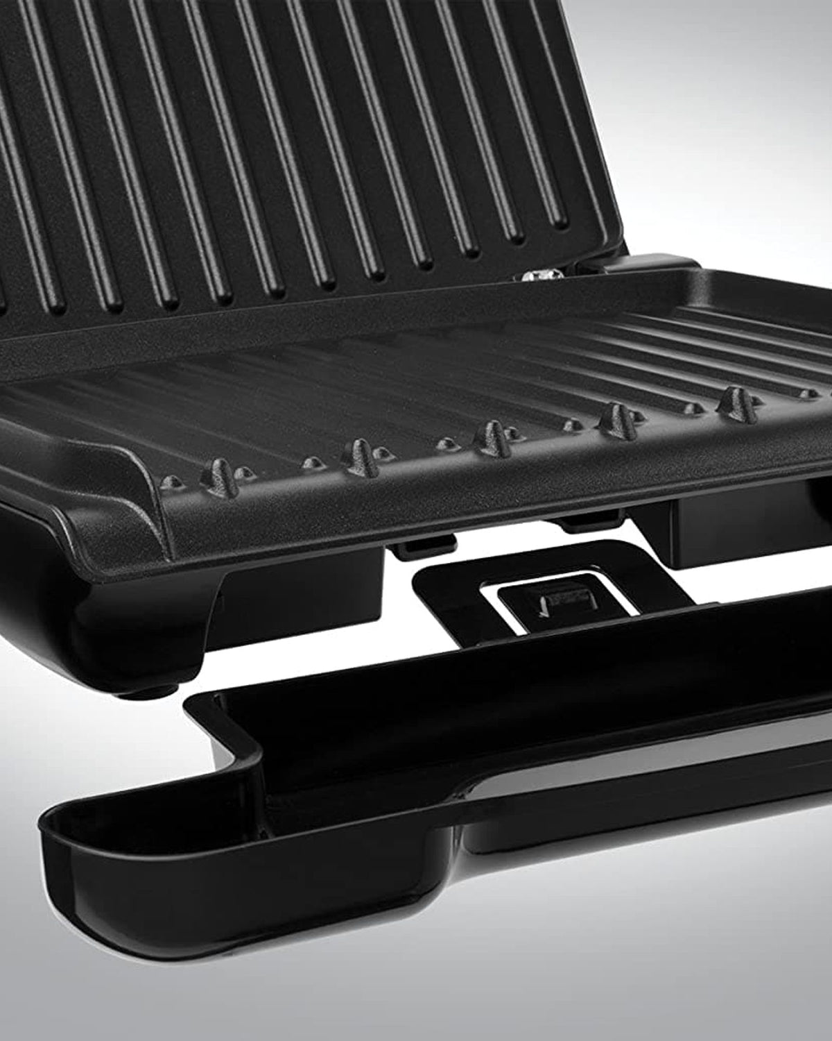 George Foreman Medium Steel Family Electric Grill