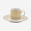 Dankotuwa Coffee Cup & Saucer Set 6+6 Foster Gold