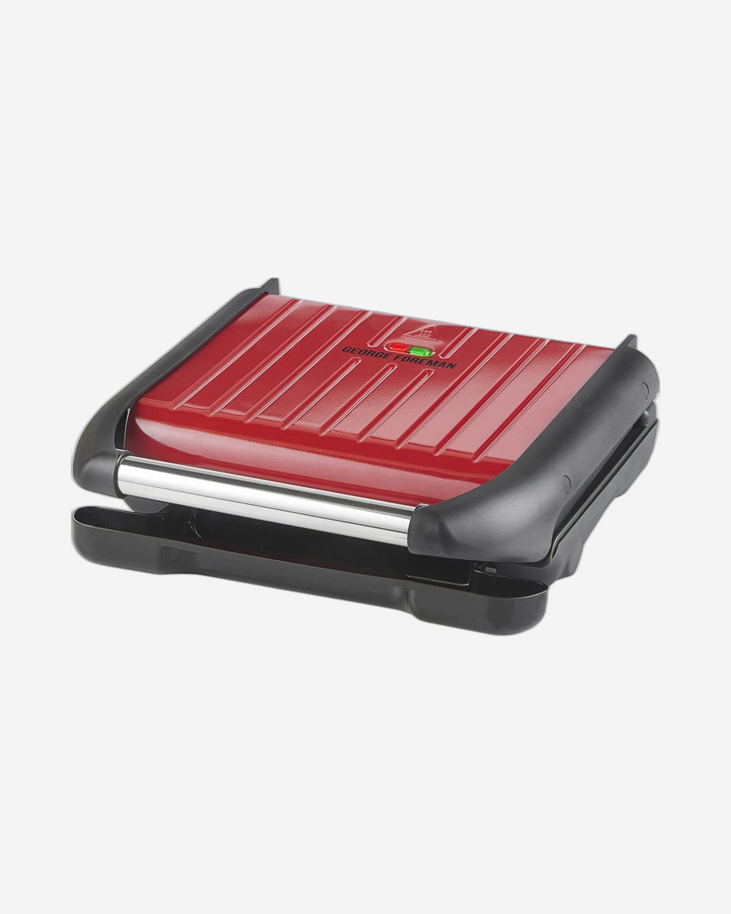GEORGE FOREMAN MEDIUM STEEL GRILL FAMILY, RED 1650W - 25040