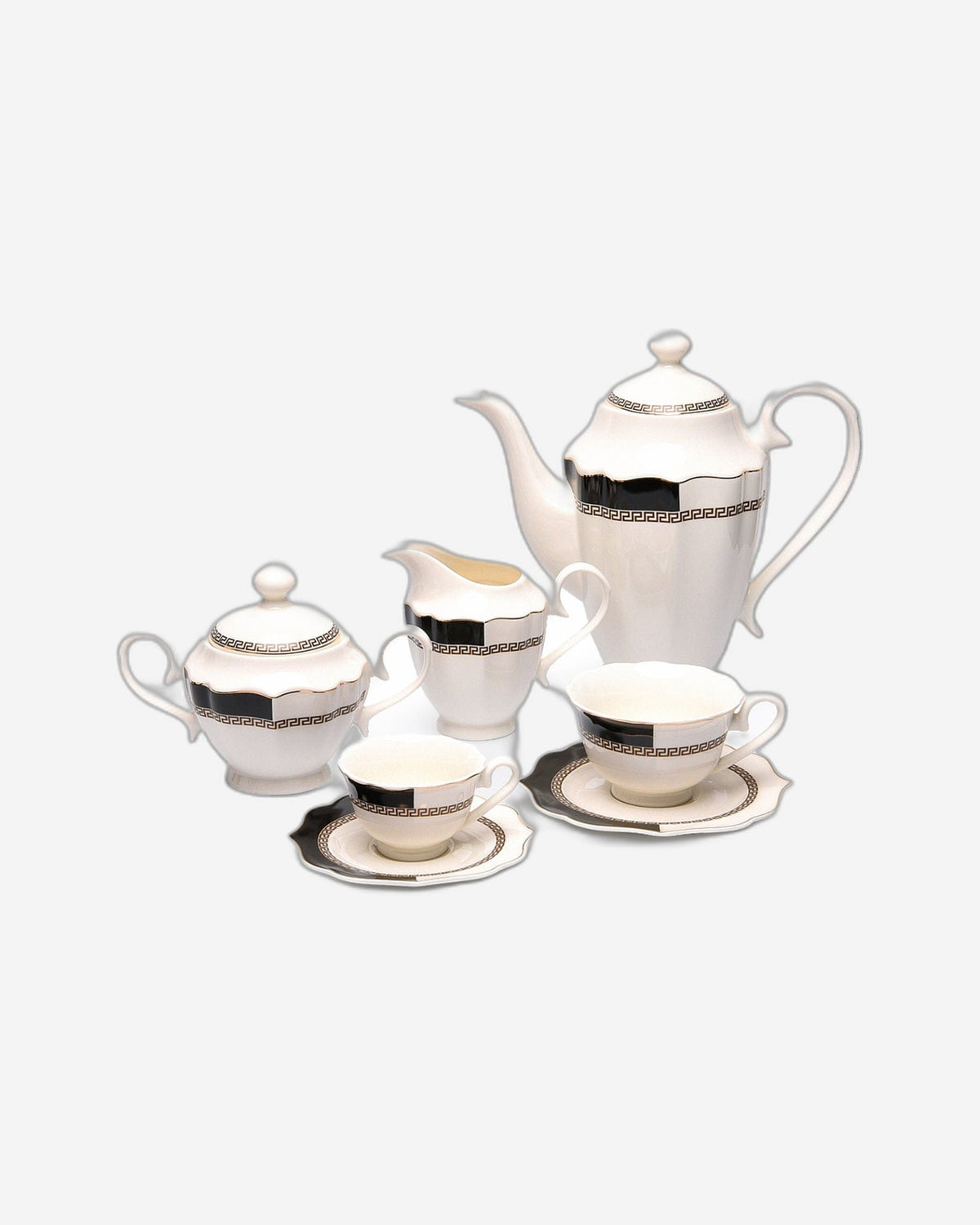 Worthyway Trudy 83Pc Dinner Set Vict-Shape Bp Ab